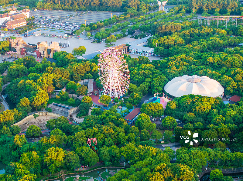 江苏常州淹城春秋乐园风景区图片素材