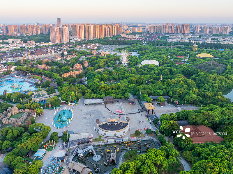 江苏常州淹城春秋乐园风景区图片素材
