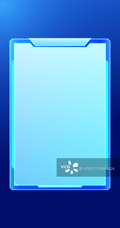 科技边框显示屏图片素材