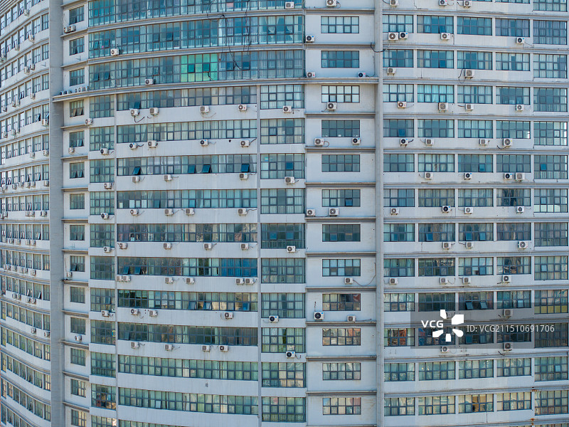 商务楼外立面空调外机场景图片素材