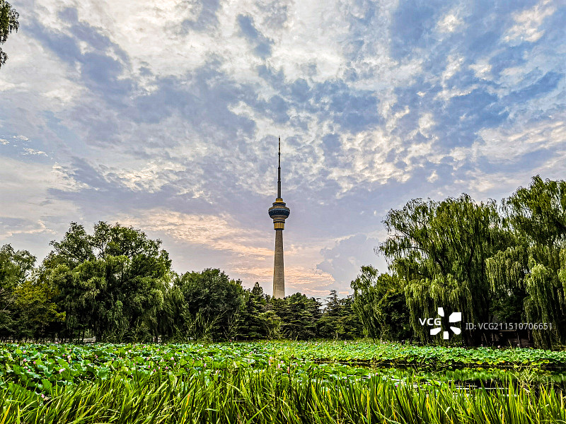 北京玉渊潭公园一景图片素材