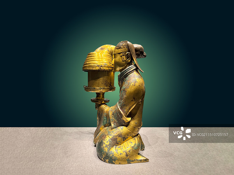 长信宫灯图片素材