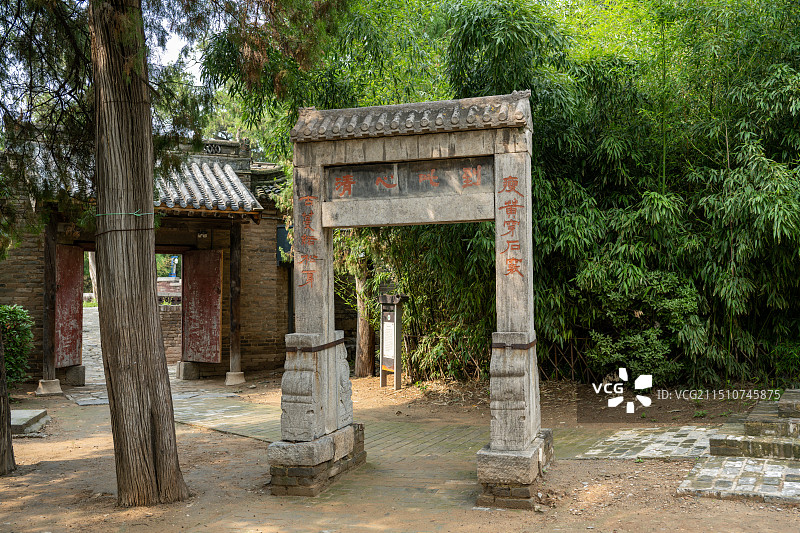 鹤壁大伾山景区图片素材