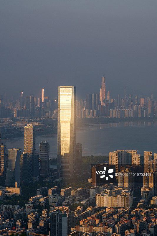 日落时分-南山之镜图片素材