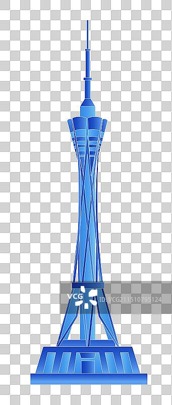 郑州发光渐变科技炫酷商务地标旅游矢量城市图片素材