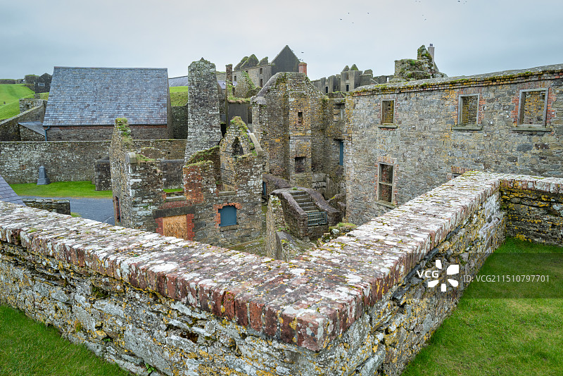 爱尔兰金赛尔小镇查尔斯要塞遗址2图片素材