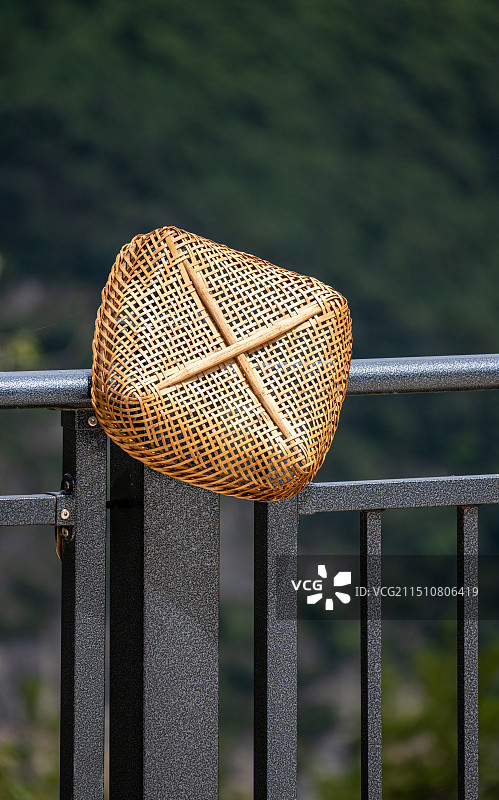 农村簸箕特写图片素材