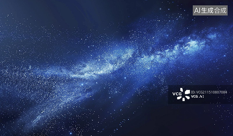 【AI数字艺术】神秘星云插画图片素材