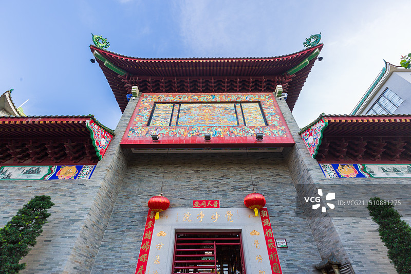 顺德逢简水乡觉妙净院图片素材