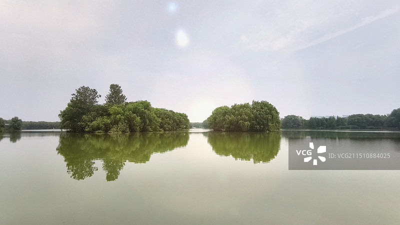 湖光景色图片素材