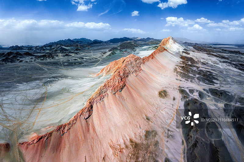 冷湖胭脂山图片素材