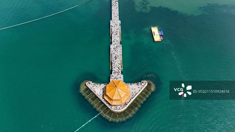 青岛栈桥图片素材