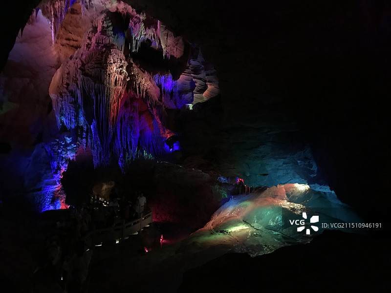 贵阳天河谭溶洞图片素材