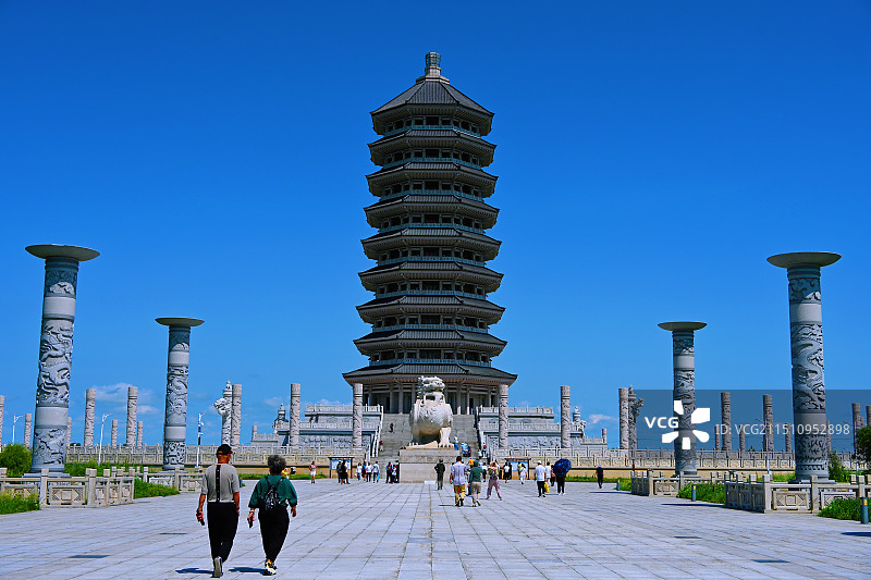 抚远黑瞎子岛·东极宝塔图片素材