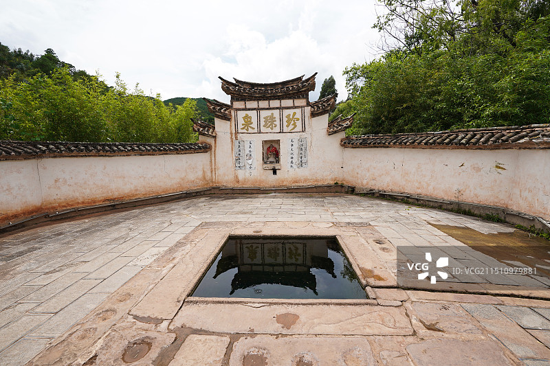 云南大理弥渡县小河淌水密祉景区——珍珠泉图片素材