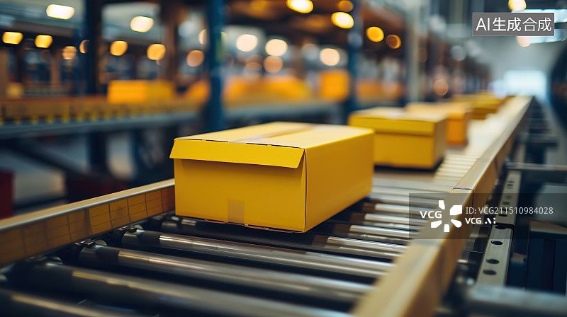 【AI数字艺术】生产车间图片素材