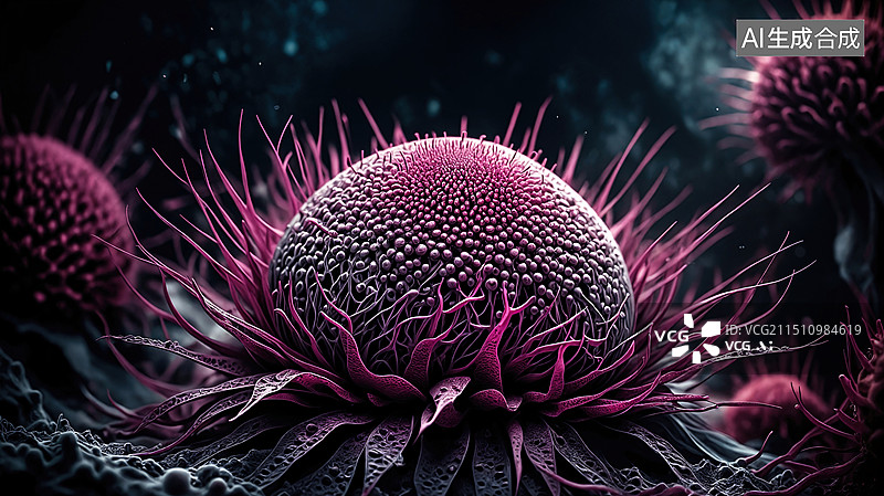 【AI数字艺术】微观世界之美图片素材