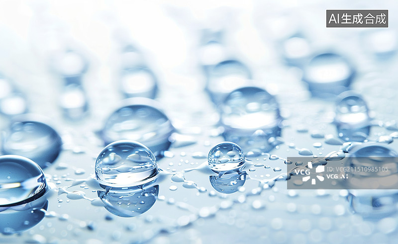 【AI数字艺术】防水材料特写图片素材