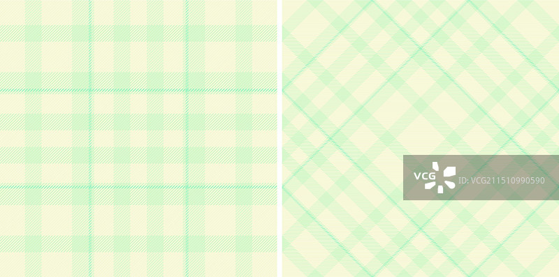 格子花纹纺织品无缝图案图片素材