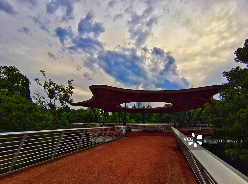 绿道屋顶广场图片素材