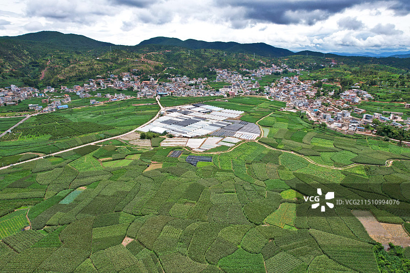 云南大理弥渡县小河淌水密祉景区图片素材