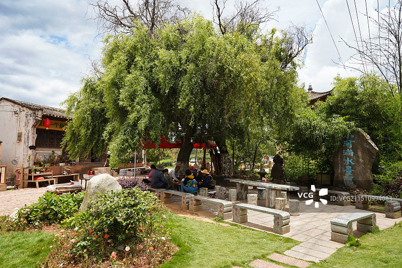 云南大理弥渡县小河淌水密祉景区图片素材