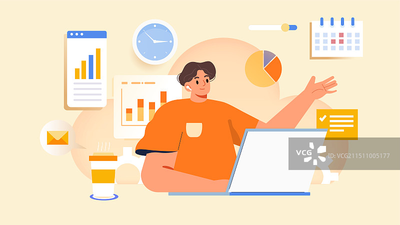 在办公室工作的人图片素材