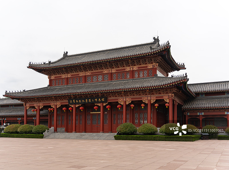 临沂莒南山东省政府和八路军115师司令部旧址旅游区图片素材