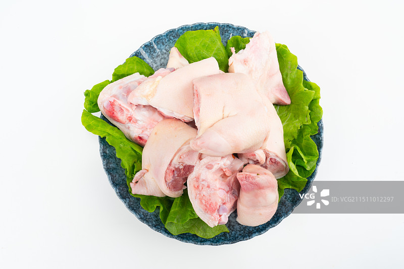 生鲜猪蹄图片素材