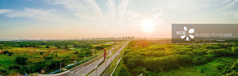 鄂州市高新大道图片素材