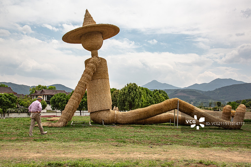 稻草人图片素材