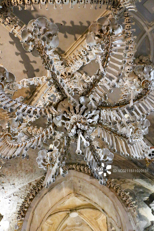 捷克人骨教堂图片素材