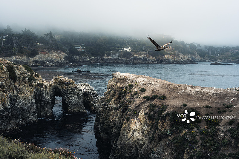 加州大苏尔风光图片素材