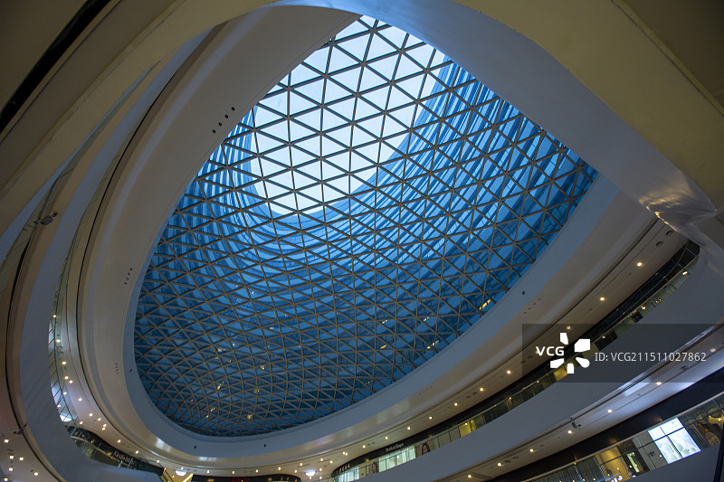 北京银河SOHO建筑内景图片素材