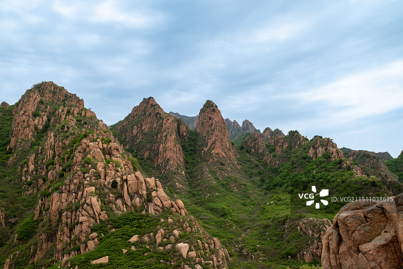 秦皇岛抚宁区冰塘峪长城风情大峡谷景区图片素材