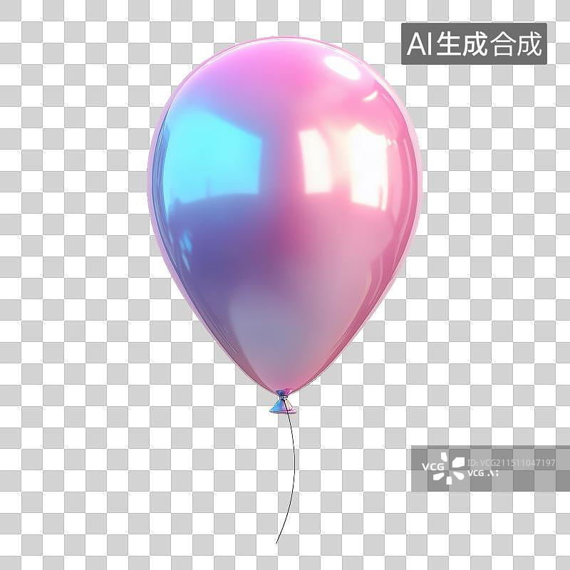 【AI数字艺术】可爱卡通的气球图片素材