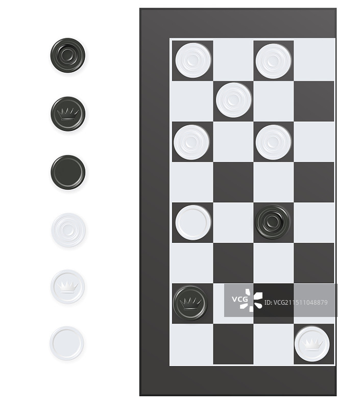 木制背景上的国际象棋棋盘图片素材