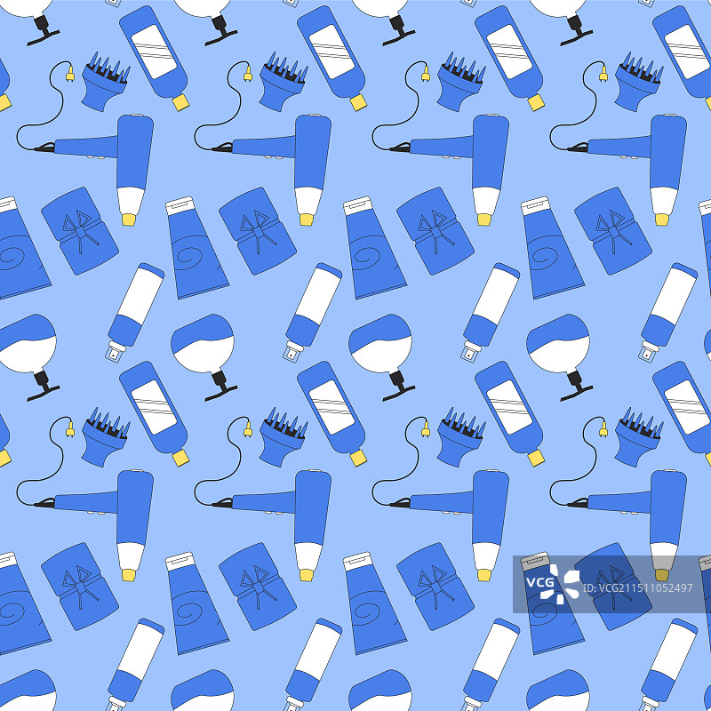 无缝发型设计产品图案图片素材