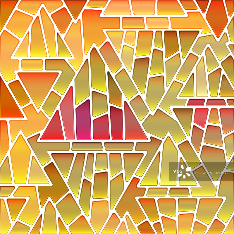 抽象的彩色玻璃马赛克背景图片素材