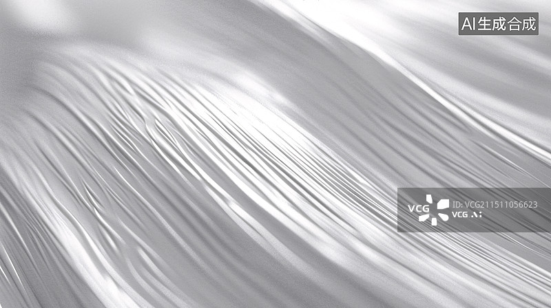【AI数字艺术】拉丝不锈钢板抽象金属工业纹理壁纸插图图片素材