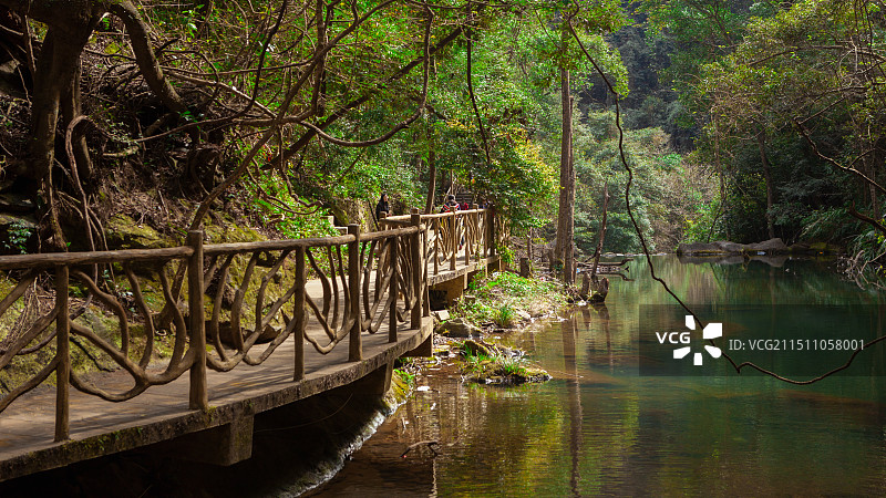 高山峡谷——福建永泰云顶风景区图片素材