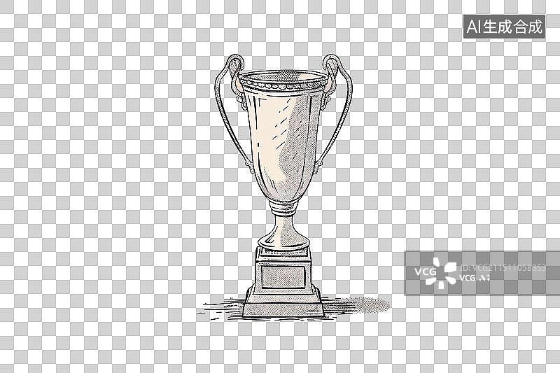 【AI数字艺术】奖杯的设计免抠素材图片素材