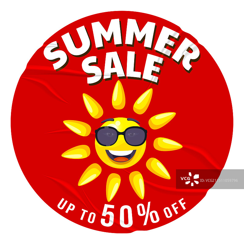 夏季促销卡通太阳眼镜图片素材