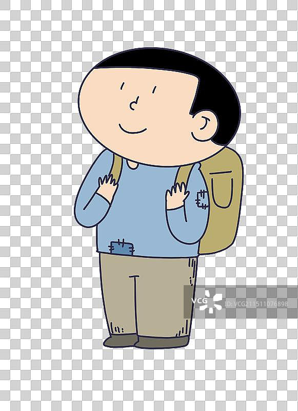 贫困生图片素材