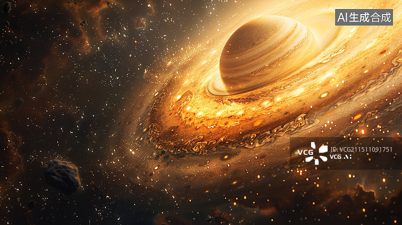 【AI数字艺术】宇宙 星球图片素材