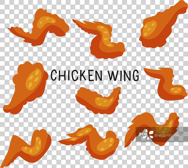 鸡翅合集图片素材