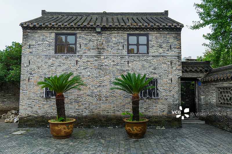 泰州姜堰市古罗塘旅游文化景区图片素材