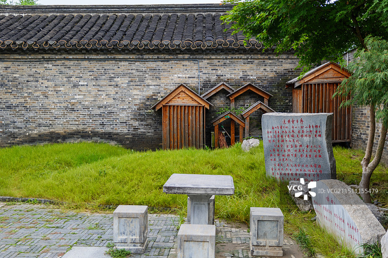 泰州姜堰市古罗塘旅游文化景区图片素材
