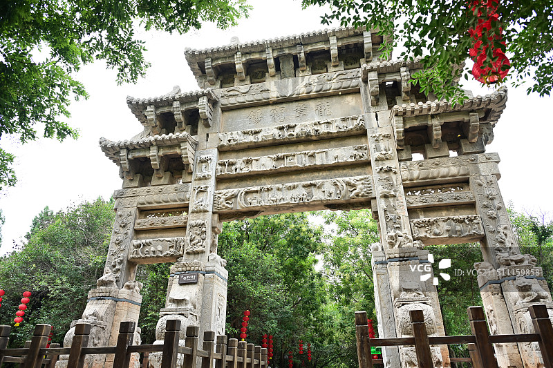 鹤壁大伾山景区图片素材