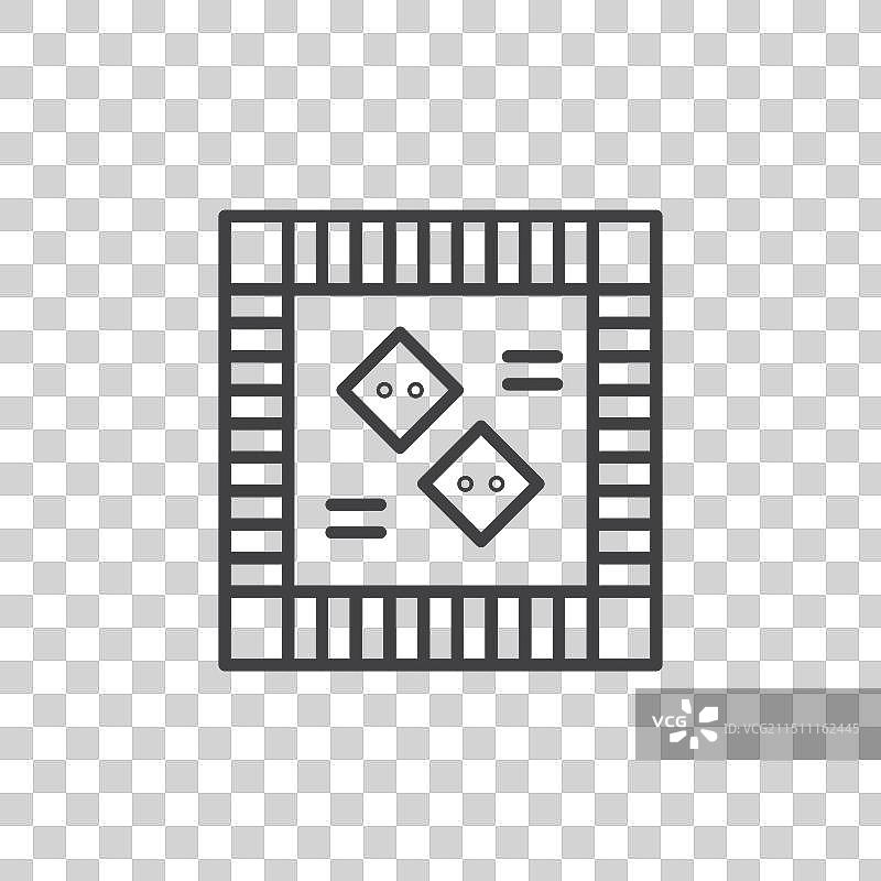 游戏棋盘图标图片素材